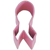 Miniature Ribbon Pink Poly Resin Coated Tin Cookie Cutter Pr1698p