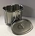 Gi Style Stainless Steel Canteen Cup w/ Lid Metal Military Camping Cooking Cupthumb 3