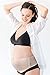 Maternity Belt Plus Baby Bib by HealthySam - Breathable Belly Band for Pregnancy - Lower Back and Pelvic Support - Comfortable Pregnancy Belt for Belly - One Size - Beige