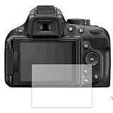 3 x Membrane Screen Protectors for Nikon D5200 - Crystal Clear, Retail Package with accessories