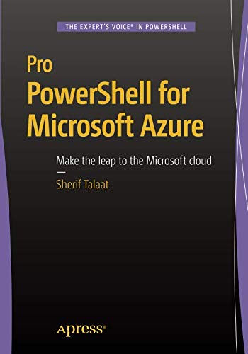 Pro PowerShell for Microsoft Azure Pro PowerShell for Microsoft Azure