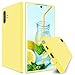 VEGO Silicone Case for Galaxy Note 10 Plus, Slim Liquid Silicone Soft Rubber Protective Phone Case Cover (with Soft Microfiber Lining) Compatible with Galaxy Note 10 Plus 5G (2019), Yellow