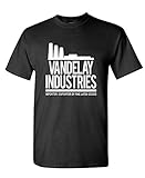 VANDELAY INDUSTRIES - kramerica funny Tee Shirt T-Shirt, M, Black