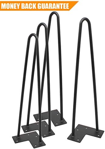 Hairpin metal desk legs set priced at $69.99.