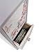 Decorative Home Decor Wood Tea Box, 11.2 x 6 x 3.9, Eight Compartments, Rustic, Antique Distressed Wood Organizer for Sewing Supplies, Jewelry, Beads, Hair Accessories and More!