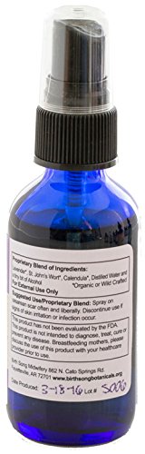 Birth Song Cesarean Recovery Antiseptic Spray, Wound and Skin Care Cleanser, 2 ounce bottle - Thumbnail 2