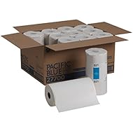 Pacific Blue Select 2-Ply Perforated Roll Paper Towel by Georgia-Pacific Pro, 250 Sheets Per Roll, 12 Rolls Per Case, White - 27700