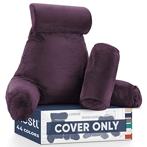 Nestl Reading Pillow Covers, (Cover ONLY) Extra Large Bed Rest Pillow