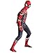 Rulercosplay Unisex Spandex Spider Costume with Web Shooters Lycra Zentai Halloween Cosplay Costumes Kids/Adult 3D Style (Kids-M, Iron Spider)