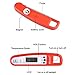 Digital Meat Thermometer, Alotpower Instant Read Cooking Thermometer BBQ Meat Thermometer with Probe and Backlit for Grill Cooking Meat Kitchen Candy