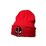 Marvel Comics Deadpool Core Cuffed Beanie Hat