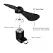 Dylviw Type C Android Portable USB C Phone Fan for Samsung Galaxy S8/S8 Plus/Google Pixel/Nexus 6p, and More Type C Phones with OTG Function. (NOT for iPhone, NOT for Micro USB Port Android Phones)