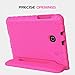 MoKo Case for Samsung Galaxy Tab A 8.0 2018 SM-T387, EVA Kids Shock Proof Convertible Handle Light Weight Protective Cover Compatible with Samsung Galaxy Tab A 8.0 Inch 2018 Release Tablet - Magenta