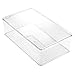 InterDesign Clarity Bathroom Storage Box Organizer for Vitamins, Medicine, Medical, Dental Supplies - Clear