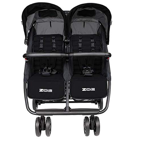 ZOE XL2 Best Double Stroller Everyday Twin Stroller with Canopy Buy