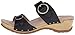 Dansko Women's Manda Slide Sandal, Black Full Grain, 40 EU/9.5-10 M US