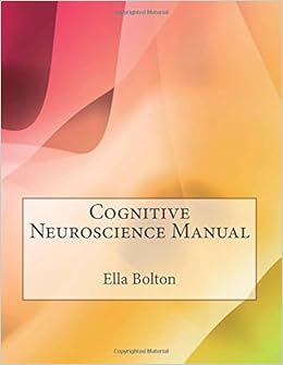 Amazoncom Cognitive Neuroscience Manual 9781507619650 - 