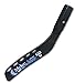 MyLec Hockey Stick Blade, Replacement Street Hockey Blade, Lightweight & Durable, High-Impact Fiberglass, Air-Flo Design, with 2 Screws, Secure Fit, for Most Wood Hockey Shaft (Right Handed, Black)