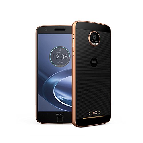 Moto Z Unlocked Smartphone, 5.5″ Quad HD screen, 64GB storage, 5.2mm thin – 64GB (U.S. Warranty)
