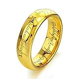 Elove Jewelry Tungsten Carbide Steel Lord Rings