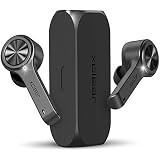 XClear Wireless Earbuds with Immersive Sounds True 5.0 Bluetooth in-Ear Headphones with Charging Case/Quick-Pairing Stereo Calls/Built-in Microphones/IPX5 Sweatproof/Pumping Bass for Sports Black