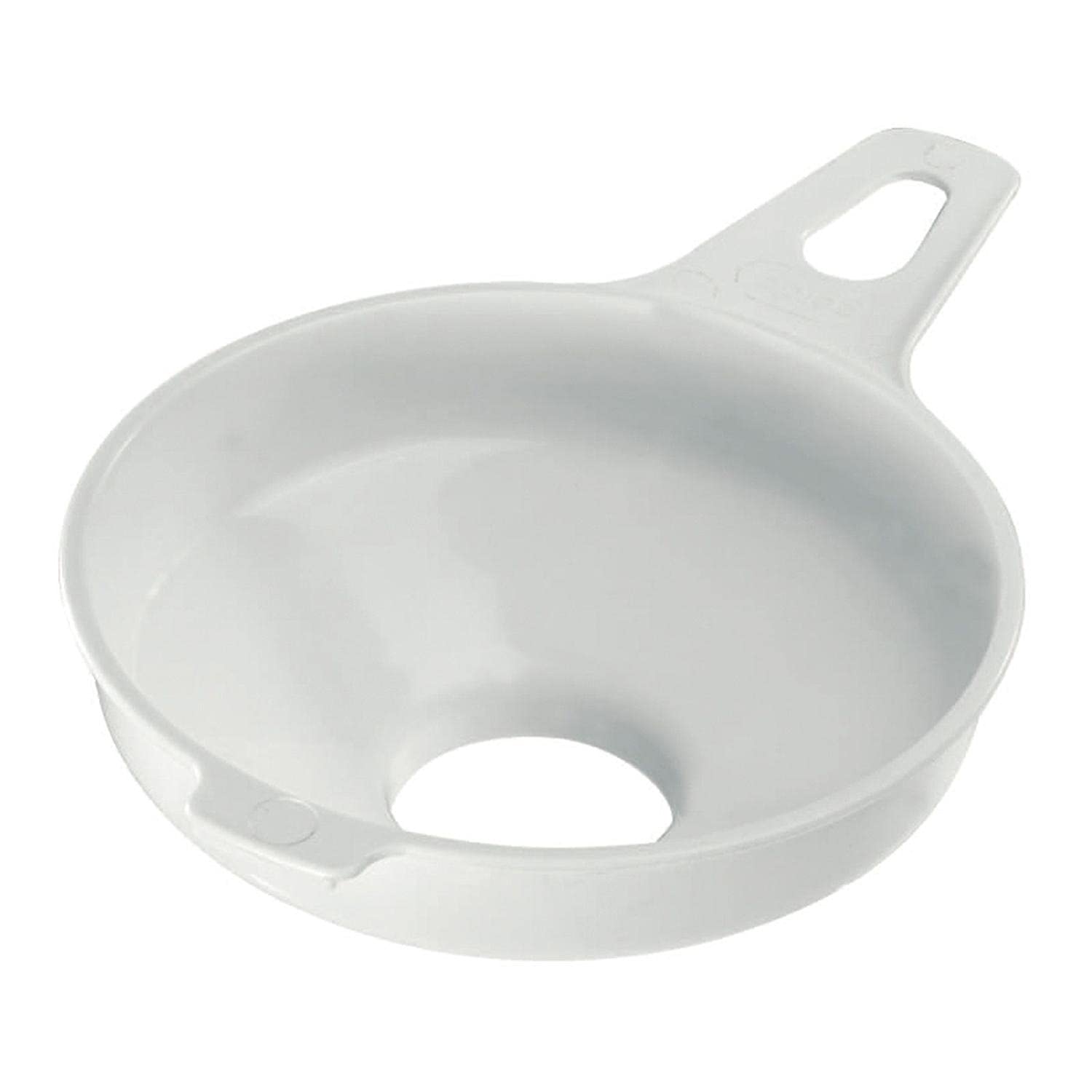 Westmark Canning Funnel with large opening, Filling spout diameter: 3.7 cm, Plastic, White, 11502270