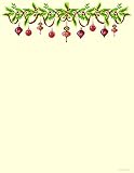 Christmas Stationery Grandma's Old Fashioned Ornaments Holiday Laser and Inkjet Printer Invitation Paper