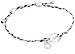 Alex and Ani Precious Threads, Crystal Swarovski, Thistle Braid, Sterling Silver Bangle Bracelet