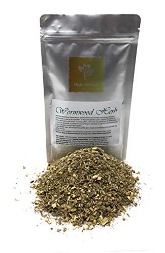 Wormwood Herb - Used In Absinthe - Flavoring For Spirits And Wines, Including Bitters, Vermouth And Pelinkovac - Ingredients: 100% Organic Wormwood (Artemisia Absinthi) - Net Weight: 1.76oz / 50g