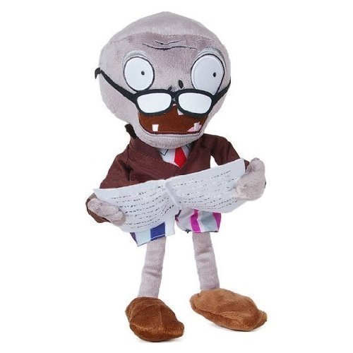 Toyswill New Plants Vs Zombies Series Plush Toy Newspaper Zombie 11