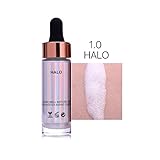 Doinshop Highlighter Liquid Make Up 6 Colors Concealer Shimmer Face Glow Cream (A)
