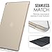 MoKo iPad Pro 12.9 Case Frosted Transparent Slim Hard Plastic Protector Back Cover for iPad Pro 12.9