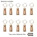 Barisc Wine Bottle Lights with Cork, 10 Packs LED Fairy Lights Battery Operated 6.5ft 20 LEDs Silver Copper Wire (Warm White, Waterproof)
