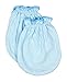 Liwely 12 Pairs Unisex-Baby No Scratch Mittens, 100% Cotton, Solid Color