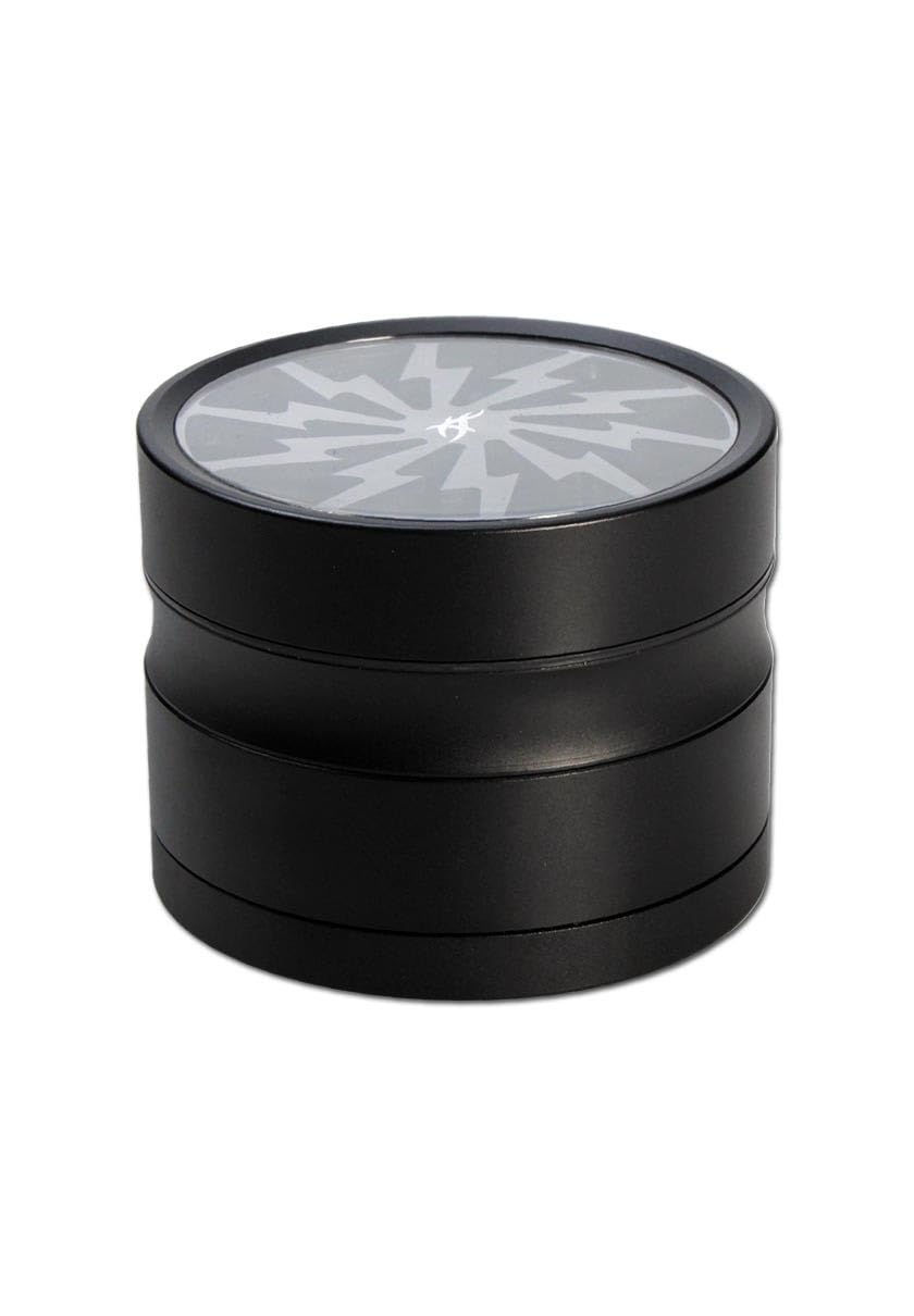 AFTER GROW Thorinder 4 Piece Herb Grinder 2.5 Inch (Silver)