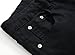 Men's Black Skinny Slim Fit Stretch Straight Leg Fashion Jeans Pants Black 30W