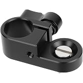 CAMVATE 19mm Single Rod Bracket with 3/8"-16 Anti-Twist Screw-3969