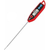 Yacumama Digital Water Thermometer for Liquids, Long Probe | Instant read, waterproof design, for water, liquids, candle making, food, meat and milk