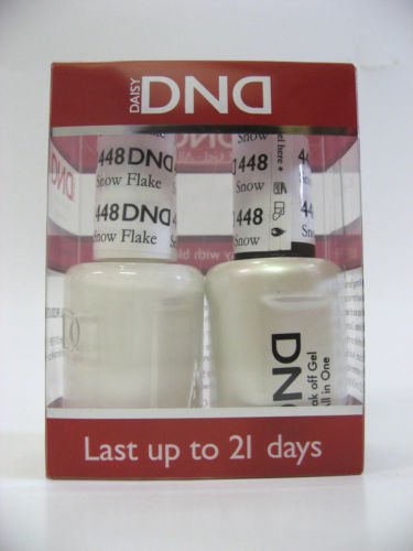 DND *Duo Gel* (Gel & Matching Polish) Spring Set 448 - Snow Flakes