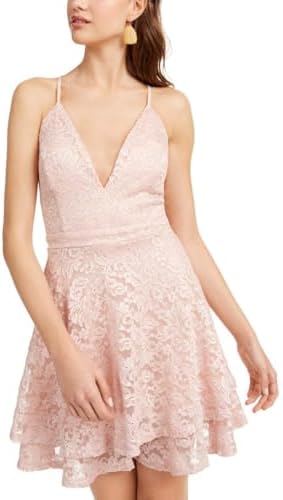 emerald sundae juniors' lace-back bodycon dress Emerald Sundae Womens Black Spaghetti Strap V Neck Short Sheath Dress
