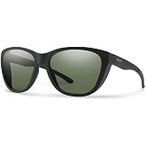 Smith Shoal Performance Sunglasses - Matte Black | ChromaPop Polarized Gray Green