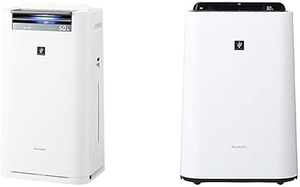 Amazon セット買い シャープ 加湿 空気清浄機 プラズマクラスター搭載 スリム スタンダードタイプ ホワイト Ki Js70 W 加湿 空気清浄機 プラズマクラスター 7000 スタンダード 13畳 空気清浄 23畳 花粉 ホワイト Kc H50 W シャープ Sharp 空気清浄機