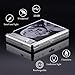 LINGAN Cigarettes Case Box with Lighter Metal Full Pack 20 Regular Cigarettes USB Lighter Portable Rechargeable Flameless Windproof Electric Cigarette Lighter (1)