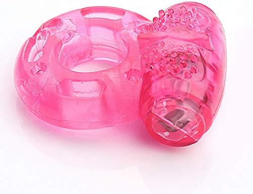 Yulongo Men Silicone R-Ing Vibrating Cǒck R-Ing Toy Butterfly R-Ing Delay Premature Ejaculation Cǒck R-Ing Adult Product,OneColor,OneSize