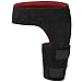 Hip Brace Thigh Compression Sleeve | Sciatica Pain Relief Device | Hamstring & Groin Compression Sleeve Wrap for Sciatic Nerve Relief | Hip Support Braces Thigh Brace for Women & Men SMALL / LEFT LEG