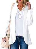 Choies Women's Fashion Casual Long Sleeve Slim Office Blazer with Stand Collar M