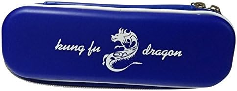 BUCA Trendy Latest Hard Shell Zipper Pencil Pouch Box/Multipurpose Organizer Case Latest Design for Kids - Blue