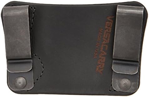 Versacarry 21102 Orion Holster-Outside/Inside The Waistband- Metal Clips - Tuckable - Ambidextrous Black, Size 2 (1911)
