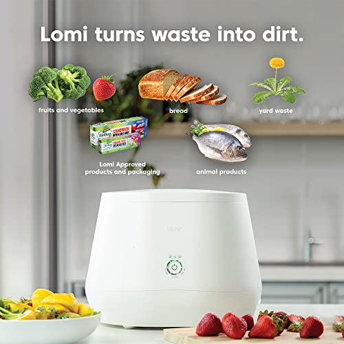 Lomi Bundle World's First Smart Waste Kitchen Composter + 90 Cycles