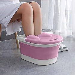 Foot Soaking Bath Tub Basin Tools Foot Spa Foldable